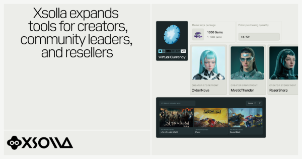Empowering the Creator Economy: Xsolla Unveils Triple Expansion for Community Management Tools